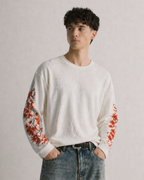 Crimson Bloom Long Sleeve