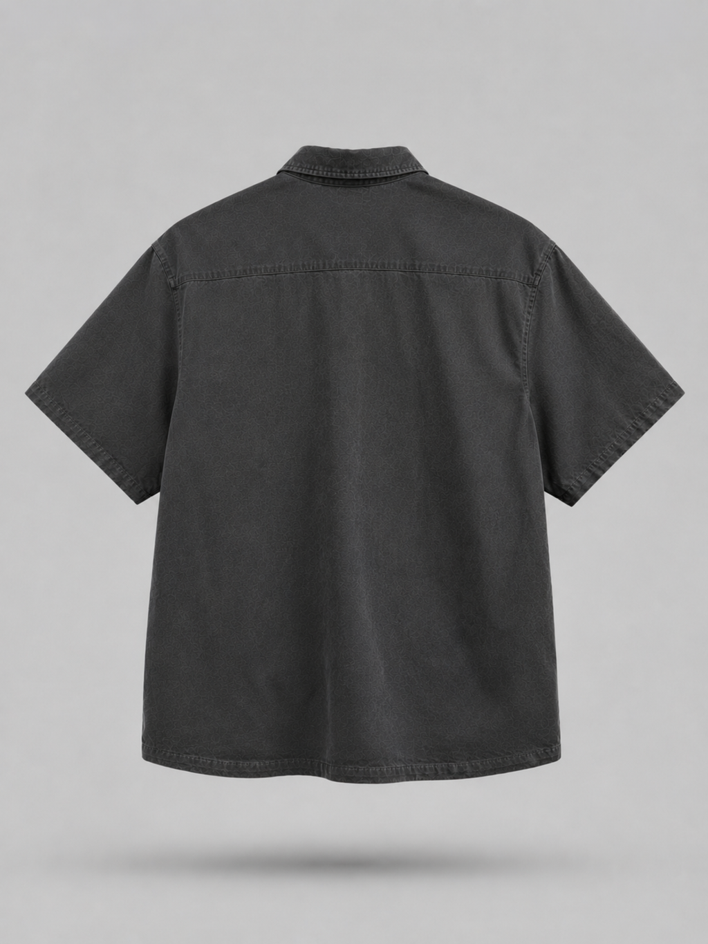 Washed Oversized Cuban Collar Shirt