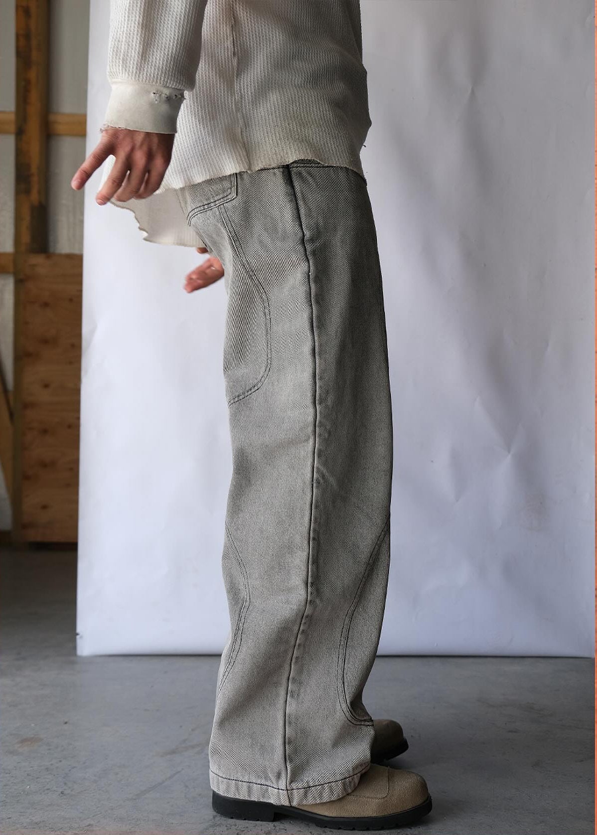 Orbit Panel Baggy Jeans