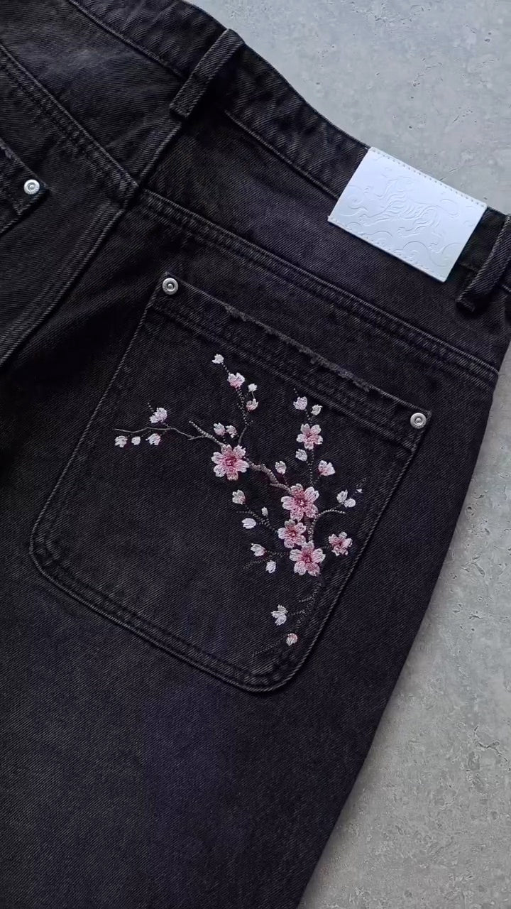 Sakura Tiger Jeans