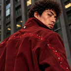 Crimson Flame Zip Jacket