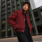 Crimson Flame Zip Jacket