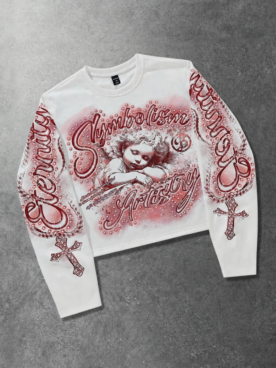 Seraphic Reverie Cropped Crew