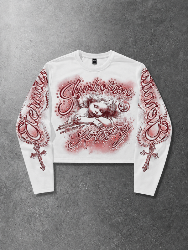 Seraphic Reverie Cropped Crew