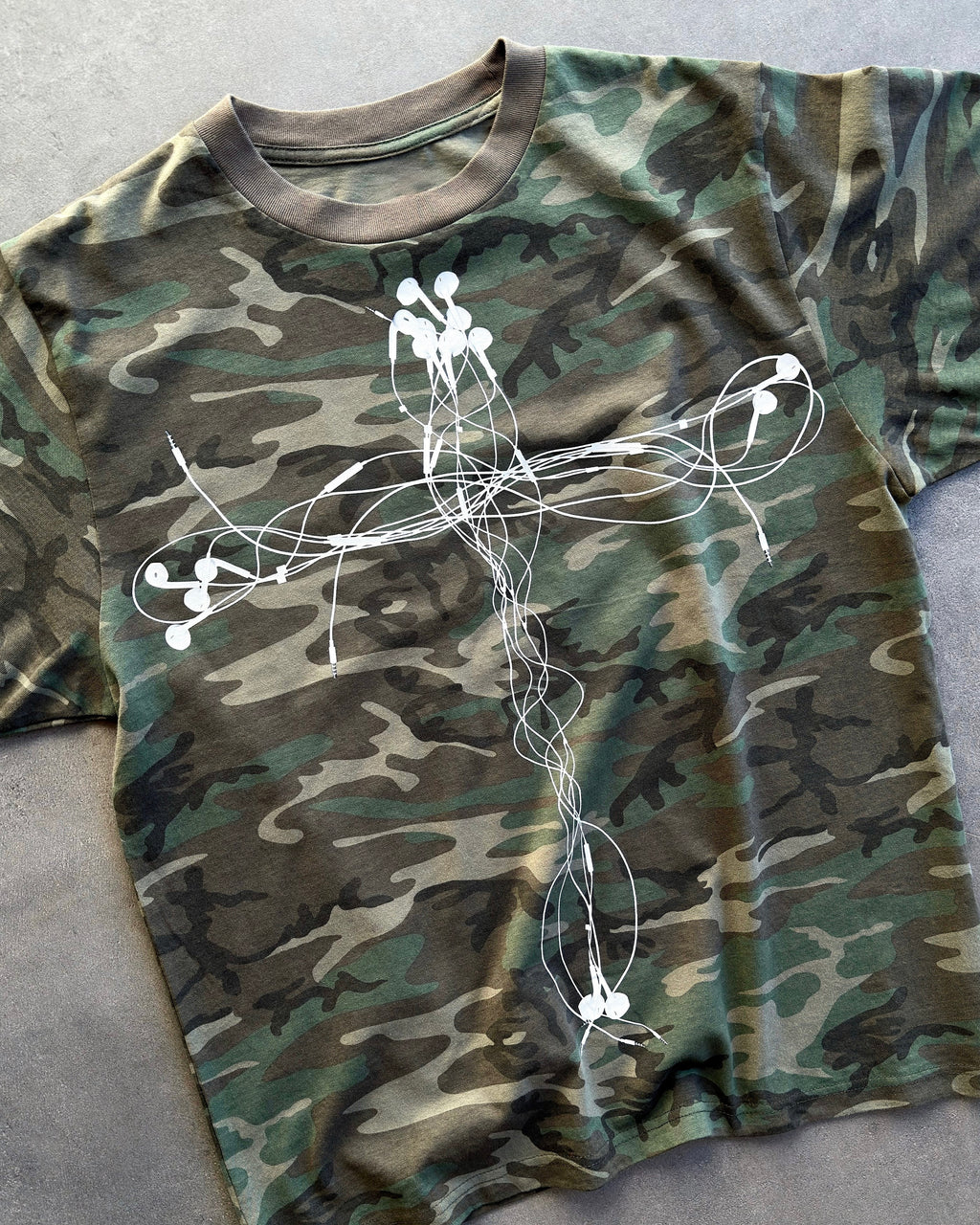 Phantom Camo Cross Tee