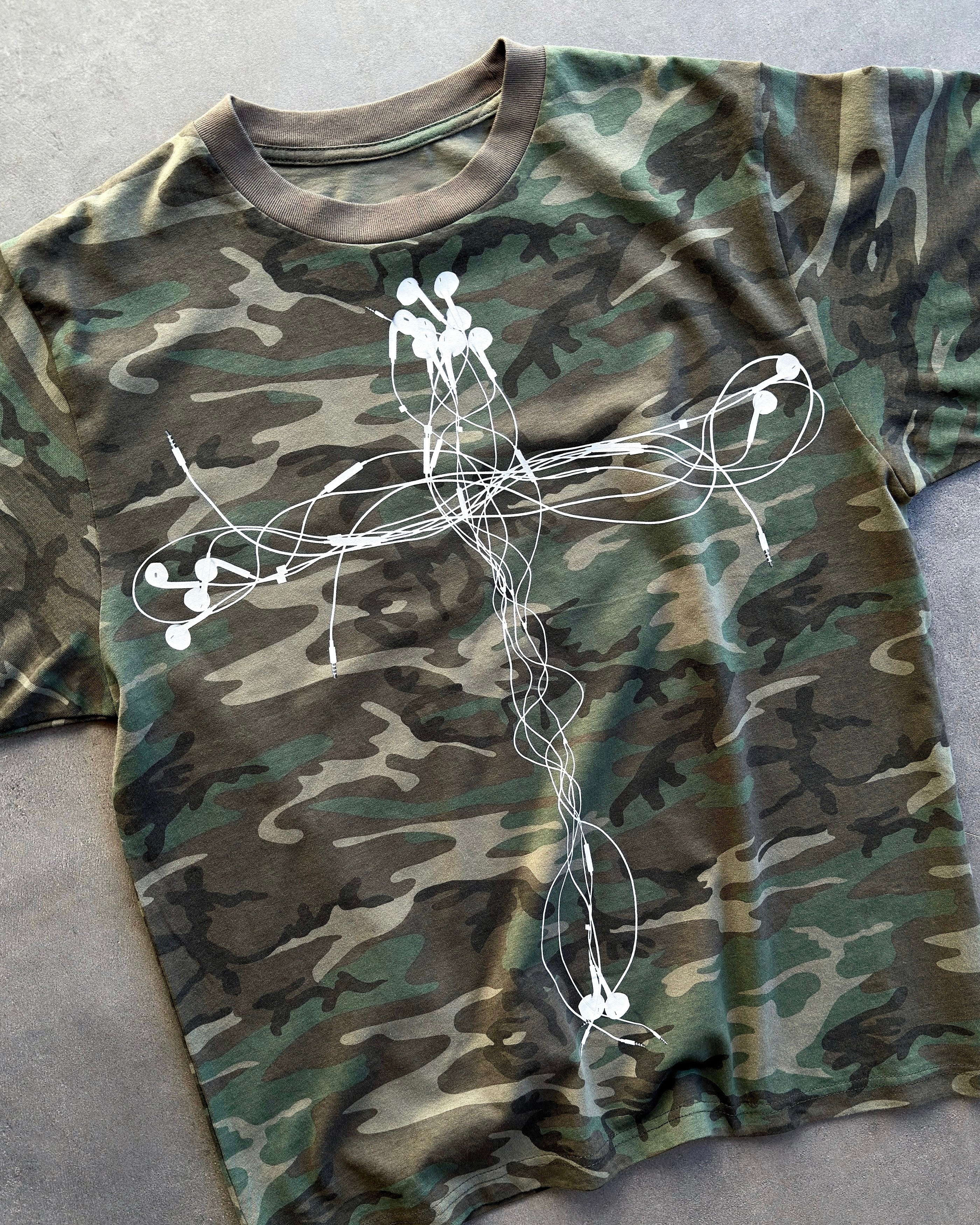 Phantom Camo Cross Tee