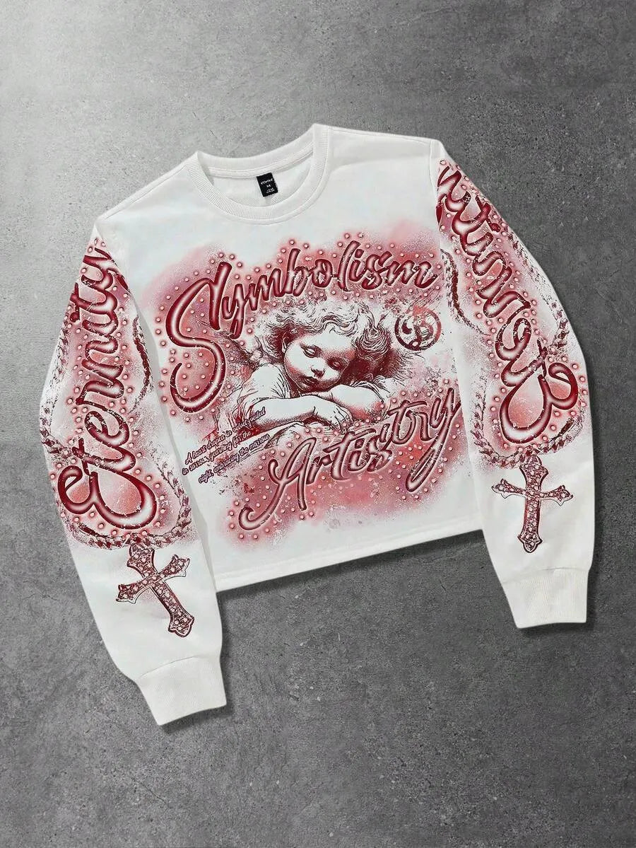 Seraphic Reverie Cropped Crew