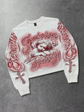 Seraphic Reverie Cropped Crew