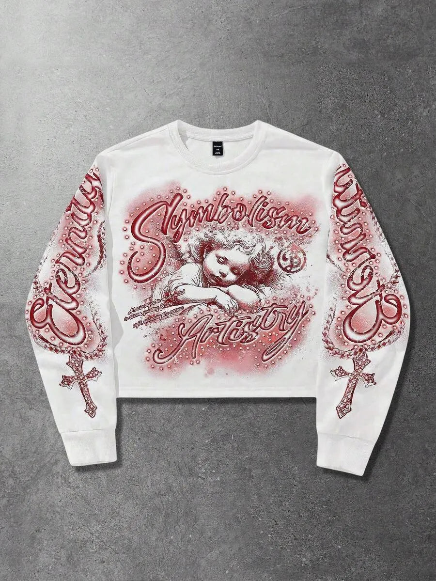 Seraphic Reverie Cropped Crew
